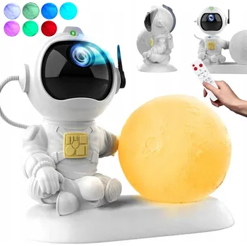 Lampička LED LAMPA DO PROJEKTORU MĚSÍCE PRO ASTRONAUTY S OVLÁDÁNÍM NA DÁLKOVÉ OVLÁDÁNÍ