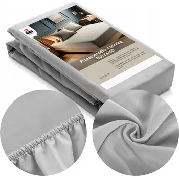 Prostěradlo Prostěradlo s gumou Łóżkoholicy bavlněný satén 120 x 200 cm