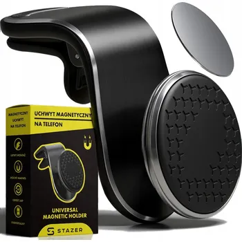 Magnetický držák do auta Stazer na telefon do mřížky ventilace, otočný o 360°