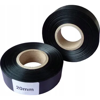 Stuha Saténová stuha VIP, role 20 mm x 200 m - černá