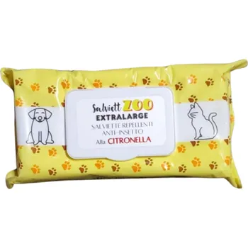 Kosmetika pro psa SalviettZOO XL - ubrousky pro péči o psy a kočky 40ks (citron)