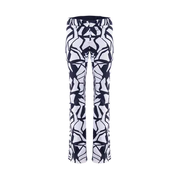Snowboardové kalhoty Lyžařské kalhoty KJUS Sella Jet Print Pants W - KJUS Navy/White 36