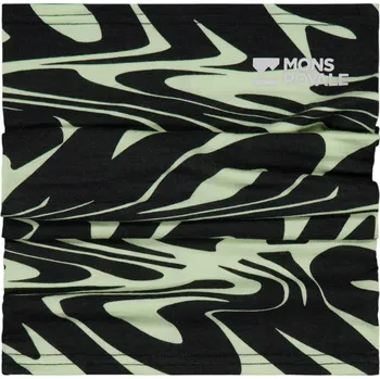 Nákrčník nákrčník MONS ROYALE DAILY DOSE MERINO NECKWARMER signal lost matcha