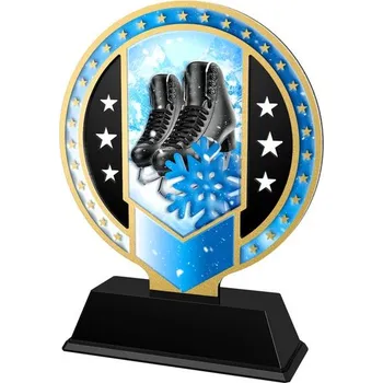 Poháry Bauer Kovová trofej SAM03M36 | Bruslení