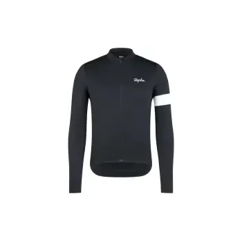 cyklistický dres Rapha Cyklistický termodres s dlouhými rukávy Core Black - XXL
