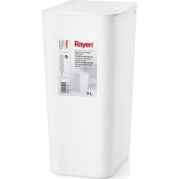 Odpadkový koš Odpadkový koš Rayen 9 l bílý