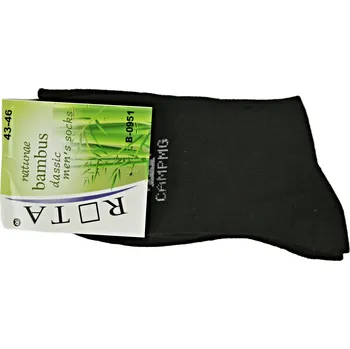 Pánské ponožky ROTA Pánské bambusové ponožky vz. 51 Velikost: 43 - 46, Barva: černá