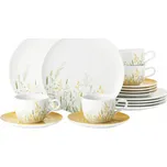 Čajovo-kávový servis Seltmann Meadow Grasses Curry 18 ks