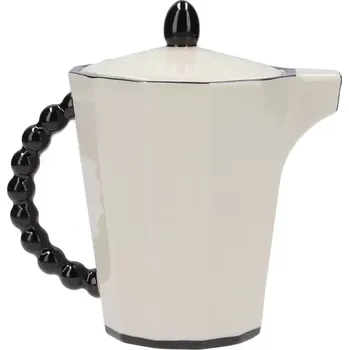 Konvice na čaj Konvice malá černá linka 400 ml