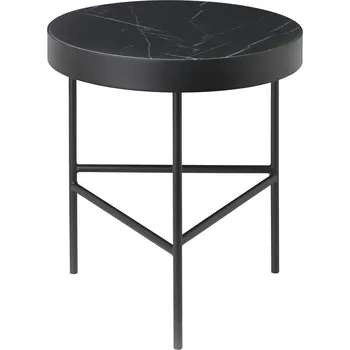Konferenční stolek Ferm Living, Konferenční stolek Marble malý černý - Formadore