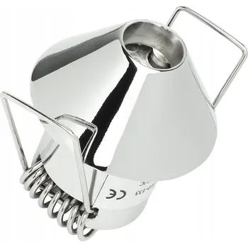 Bodové svítidlo HALOGENOVÉ BODOVÉ SVÍTIDLO 1x QT 50W G6,35 IP20 CHROM LVS HD-133 CHROM