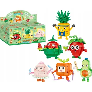 ostatní stavebnice Dárek sada kusů zdravého ovoce Pocket Stavebnice