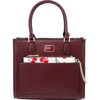 Kabelka Little Angel kabelka eko kůže hnědá