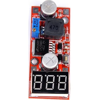Měnič napětí Měnič Napětí napětí Step-Down LM2596 s displejem