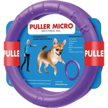 Hračka pro psa Hračka pěn. Guma Kruh Micro Puller průměr 12,5 cm, 2 ks
