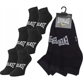 Ponožky Everlast ZAK.EVER.3P.BL černé vel. 39-42