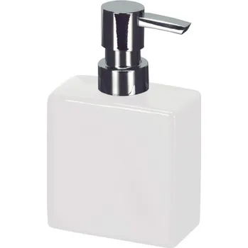 Dávkovač mýdla Kleine Wolke bílý stojatý dávkovač mýdla na ruce 250 ml