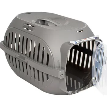 přepravka pro zvíře Přepravka plastová Buddy 49,5x32,5x29cm šedá Duvo+
