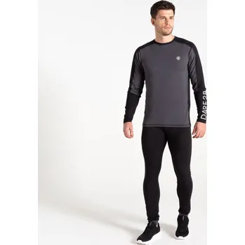 Set pánského termoprádla Pánské termoprádlo Dare2b EXCHANGE IV černá/šedá S