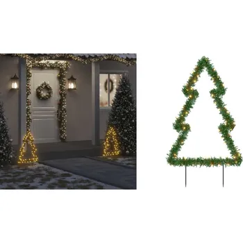 Vánoce Vánoční stromek na špici s 80 LED, 60 cm