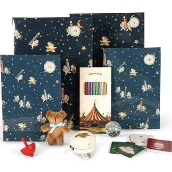 Kalendář Konges Sløjd Adventní kalendář CHRISTMAS CALENDAR WITH 24 GIFTS KS104251 KS104251.9BYA námořnická modř 59X, vel. ONE SIZE