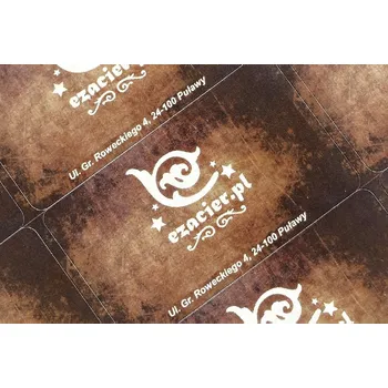 Speciální papír Štítky samolepky 63x38 s LESKEM, barevný tisk v HD kvalitě