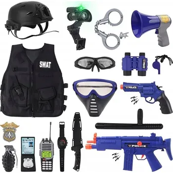 Karnevalový kostým Kostým Policista deAO univerzální velikost