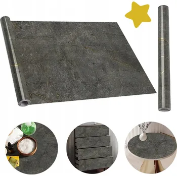 Tapeta SAMOLEPICÍ TAPETA MRAMOR PVC VODĚODOLNÁ PRO KUCHYŇSKOU DESKU 60 CM X 500 CM