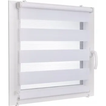 Roleta VOPPI ROLETA DEN A NOC 71x150 CM BÍLÁ