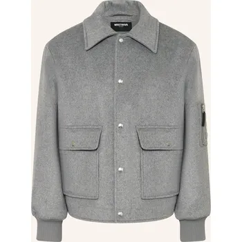 Dámský blejzr Wrstbhvr Bunda Nael, světle šedá