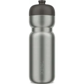 Láhev LAHEV NA PITÍ NA VODU OCELOVÝ PULL ACTIVE GRAPHITE BLACK MEPAL 800 ML