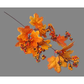 Vánoční dekorace Větvička podzimní střední