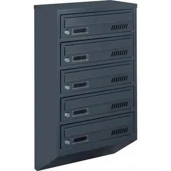 Poštovní schránka Poštovní schránka euroschránka, vhoz euroskrzynki_pl šedá