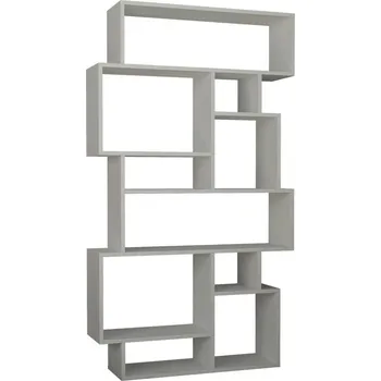 Knihovna Livetastic KNIHOVNA, bílá, 96/169/26 cm - Knihovny - 000074006401