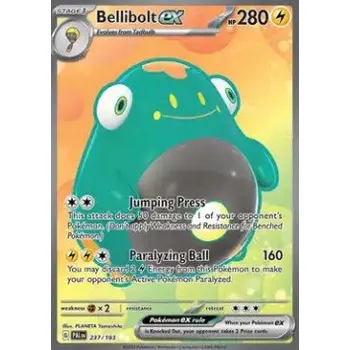 Karetní hra Pokémon PAL 237/193 Bellibolt ex - Paldea Evolved