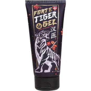 Masážní přípravek Tiger - Tygří masážní gel Forte s konopím 175 ml
