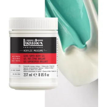 Vodová barva Lesklý Super Heavy Gel Liquitex Professional Balení: 237 ml