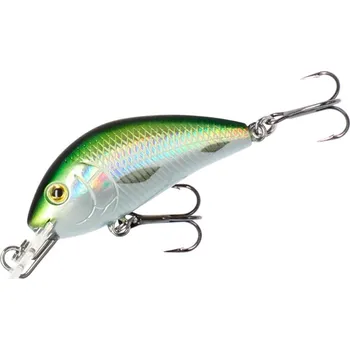 Umělá nástraha MIKADO - Wobler Fishunter Cavalier Plovoucí 4 cm Olive Bleak