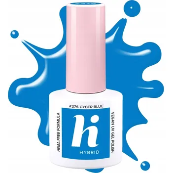 Lak na nehty Hi Hybrid 276 HEMA Free Hybridní lak Cyber Blue