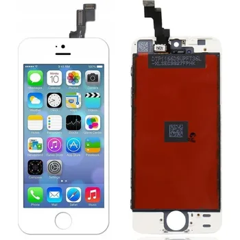 LCD displej DOTYKOVÁ OBRAZOVKA PRO IPHONE 5 BÍLÁ