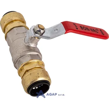 Ventil Kulový ventil se zástrčkovou spojkou ø 22 mm