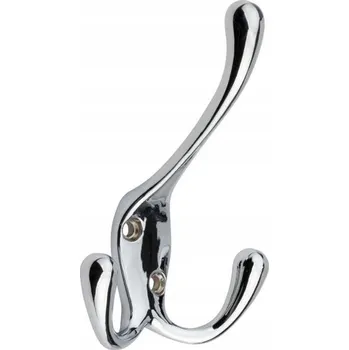 Věšák Nábytkový věšák REJS Soria L dvojitý CHROM