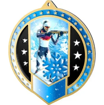 Poháry Bauer Kovová medaile MDMA03M42 | Biatlon