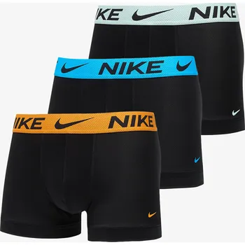 Pánské spodní prádlo Boxerky Nike Dri-FIT Elite Breathe Trunk 3-Pack Black XL