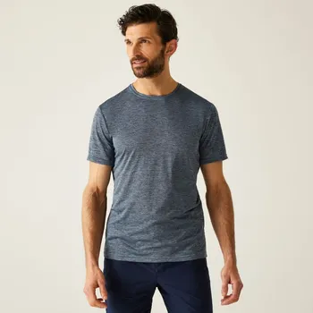 Pánské tričko Regatta FINGAL EDITION modrošedá XL