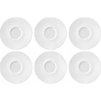 Talíř Porcelánové podšálky 16,5 cm sada 6 ks SELTMANN Luxury White z kolekce L