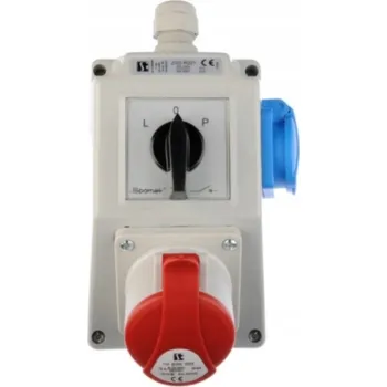 Elektrická zásuvka Hermetická Elektrická Zásuvka Spamel bílá