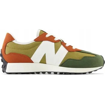 Dámská obuv New Balance sportovní boty Klasické tenisky GS327HC zelené, velikost 35,5
