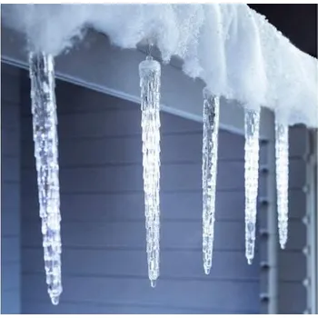 Vánoce VOR RAM 40 EXT - exteriérové vánoční rampouchy délky 43cm, 8 kusů, IP44, svit bílá studená a bílá teplá Barva svitu: Bílá studená