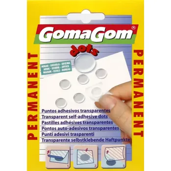 Modelovací hmota Lepící hmota, guma, transparentní tečky, 32ks/arch